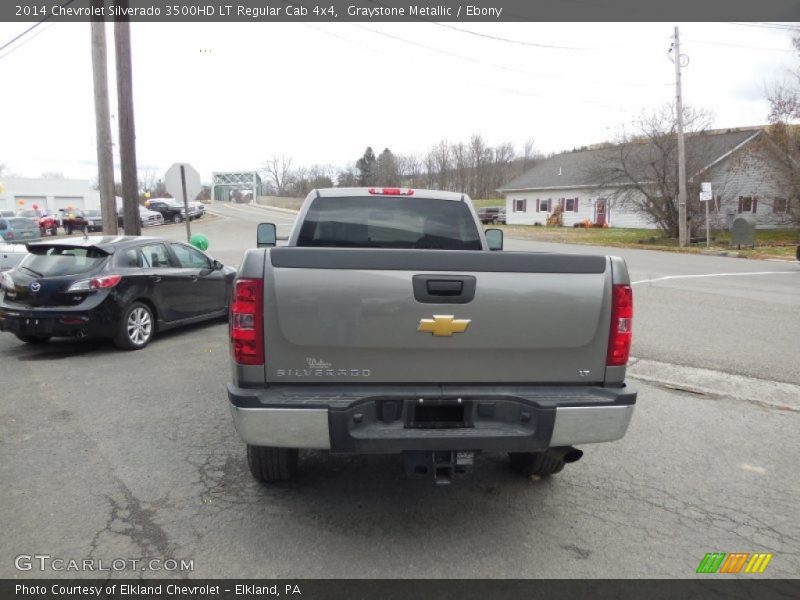 Graystone Metallic / Ebony 2014 Chevrolet Silverado 3500HD LT Regular Cab 4x4