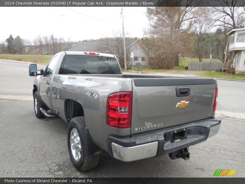Graystone Metallic / Ebony 2014 Chevrolet Silverado 3500HD LT Regular Cab 4x4