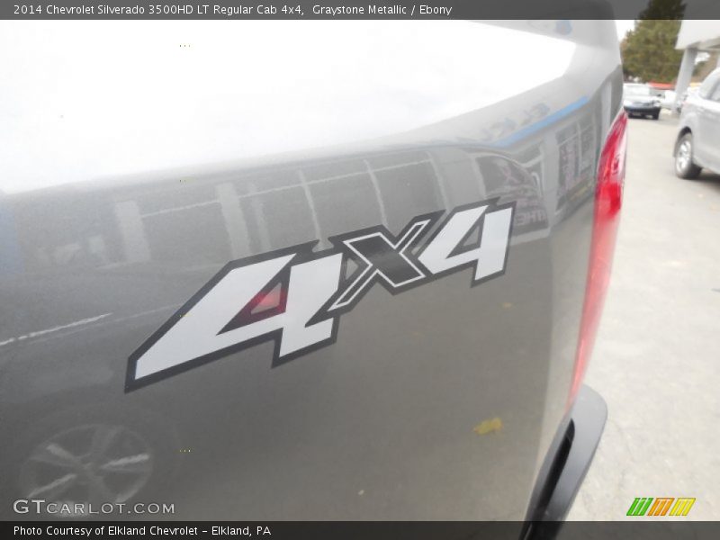 Graystone Metallic / Ebony 2014 Chevrolet Silverado 3500HD LT Regular Cab 4x4