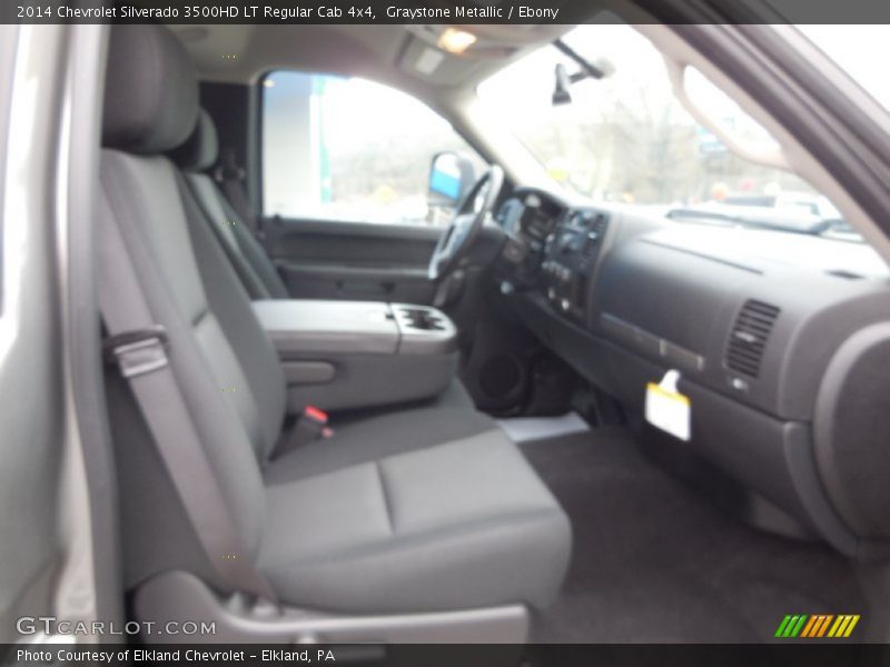 Graystone Metallic / Ebony 2014 Chevrolet Silverado 3500HD LT Regular Cab 4x4