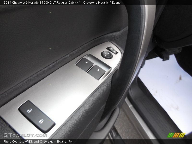 Graystone Metallic / Ebony 2014 Chevrolet Silverado 3500HD LT Regular Cab 4x4