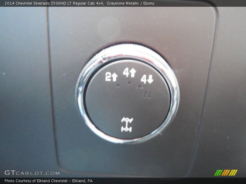 Graystone Metallic / Ebony 2014 Chevrolet Silverado 3500HD LT Regular Cab 4x4