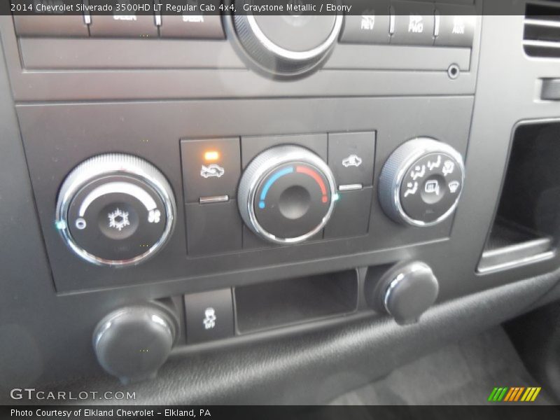 Graystone Metallic / Ebony 2014 Chevrolet Silverado 3500HD LT Regular Cab 4x4