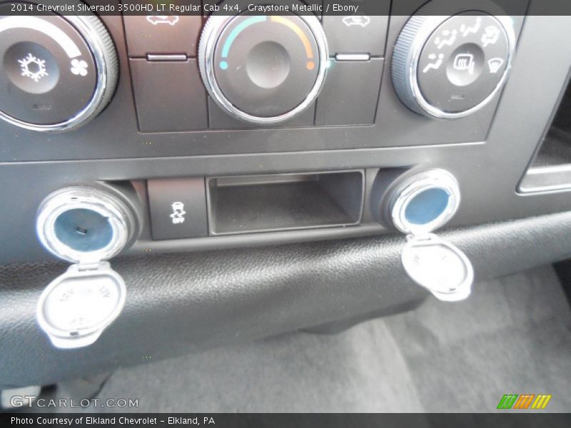 Graystone Metallic / Ebony 2014 Chevrolet Silverado 3500HD LT Regular Cab 4x4