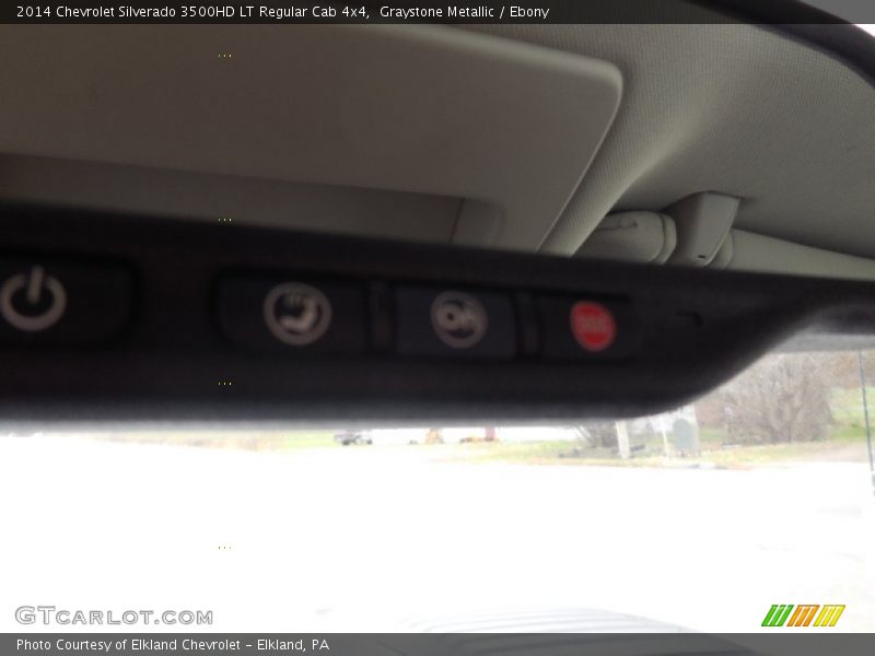 Graystone Metallic / Ebony 2014 Chevrolet Silverado 3500HD LT Regular Cab 4x4