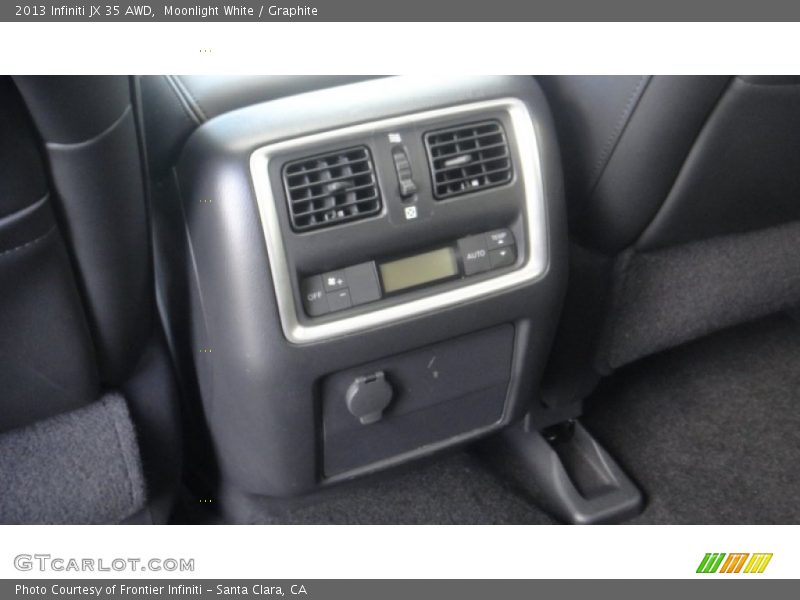 Moonlight White / Graphite 2013 Infiniti JX 35 AWD