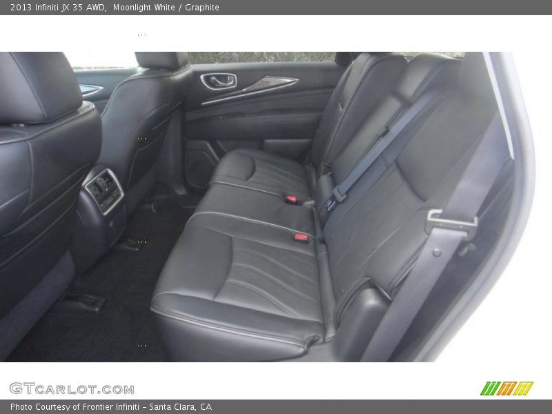 Moonlight White / Graphite 2013 Infiniti JX 35 AWD
