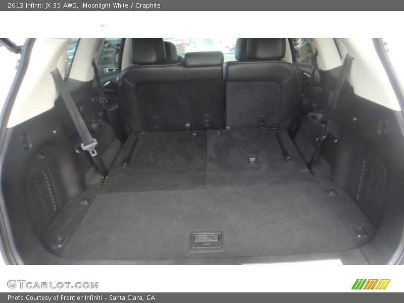 Moonlight White / Graphite 2013 Infiniti JX 35 AWD