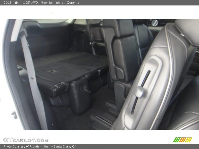 Moonlight White / Graphite 2013 Infiniti JX 35 AWD