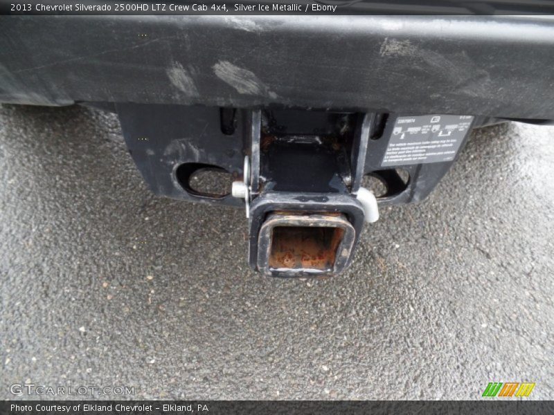 Silver Ice Metallic / Ebony 2013 Chevrolet Silverado 2500HD LTZ Crew Cab 4x4