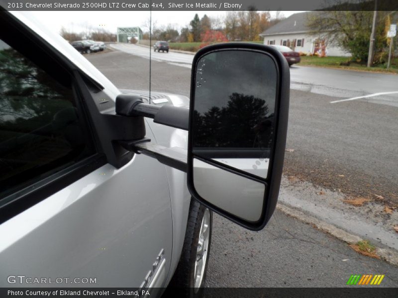 Silver Ice Metallic / Ebony 2013 Chevrolet Silverado 2500HD LTZ Crew Cab 4x4