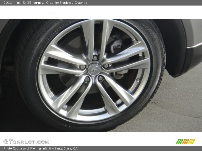 Graphite Shadow / Graphite 2011 Infiniti EX 35 Journey