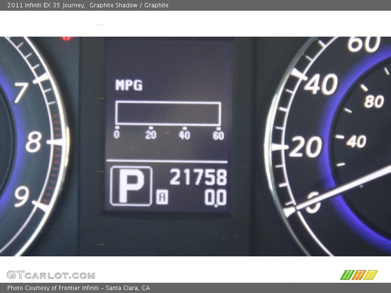 Graphite Shadow / Graphite 2011 Infiniti EX 35 Journey