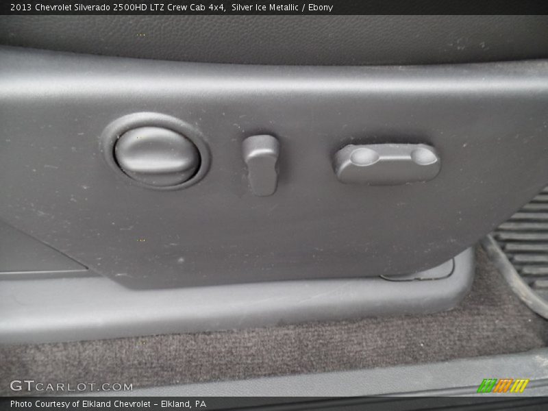 Silver Ice Metallic / Ebony 2013 Chevrolet Silverado 2500HD LTZ Crew Cab 4x4