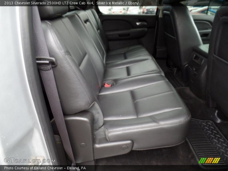 Silver Ice Metallic / Ebony 2013 Chevrolet Silverado 2500HD LTZ Crew Cab 4x4
