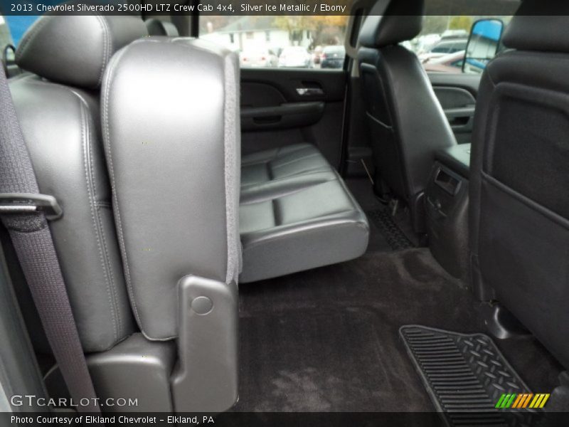 Silver Ice Metallic / Ebony 2013 Chevrolet Silverado 2500HD LTZ Crew Cab 4x4