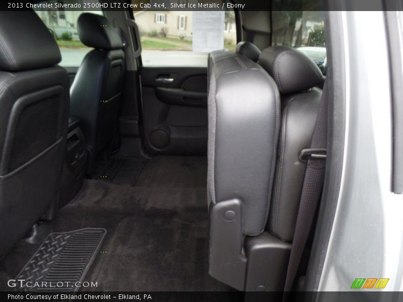 Silver Ice Metallic / Ebony 2013 Chevrolet Silverado 2500HD LTZ Crew Cab 4x4