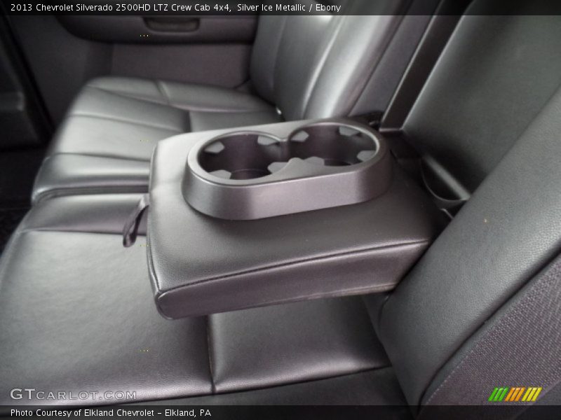 Silver Ice Metallic / Ebony 2013 Chevrolet Silverado 2500HD LTZ Crew Cab 4x4