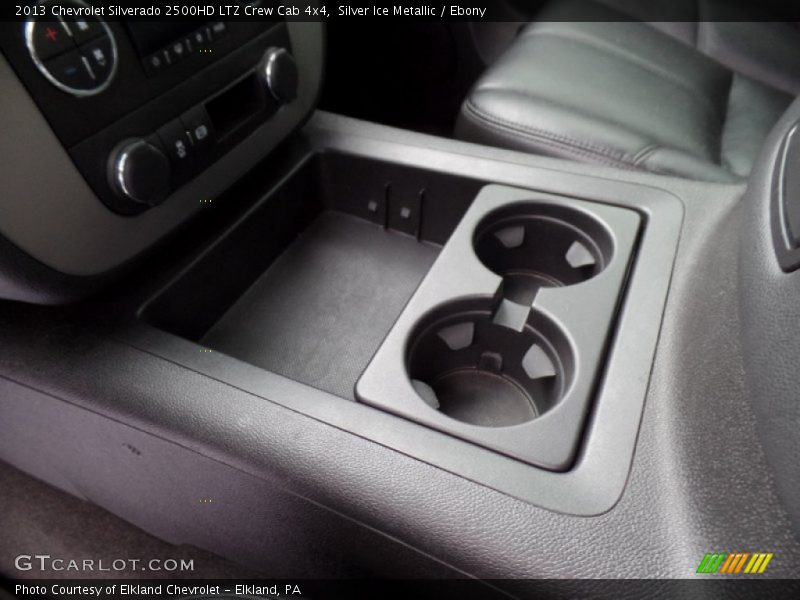 Silver Ice Metallic / Ebony 2013 Chevrolet Silverado 2500HD LTZ Crew Cab 4x4