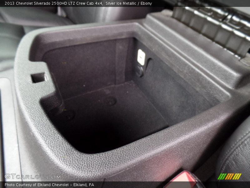 Silver Ice Metallic / Ebony 2013 Chevrolet Silverado 2500HD LTZ Crew Cab 4x4