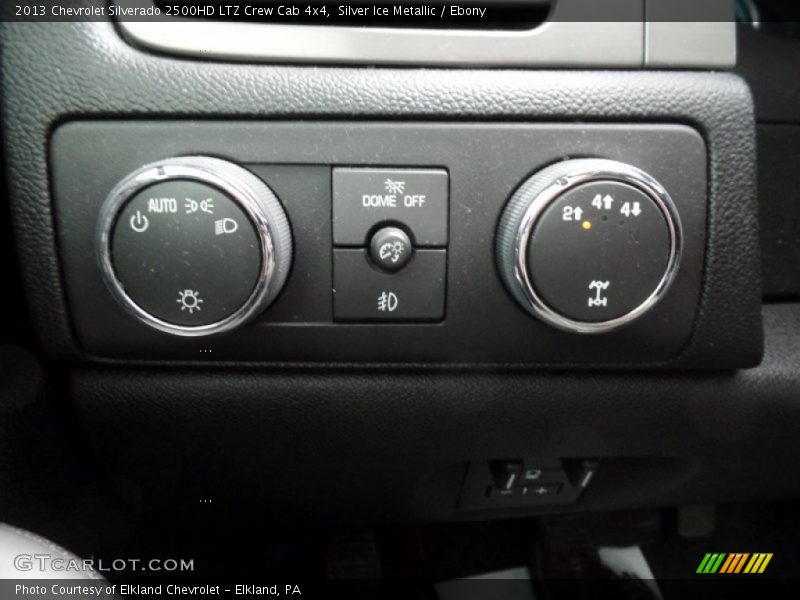 Silver Ice Metallic / Ebony 2013 Chevrolet Silverado 2500HD LTZ Crew Cab 4x4