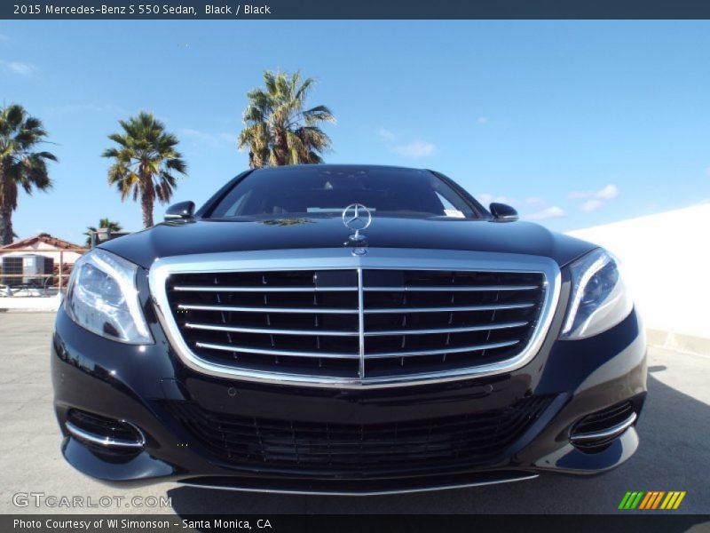 Black / Black 2015 Mercedes-Benz S 550 Sedan