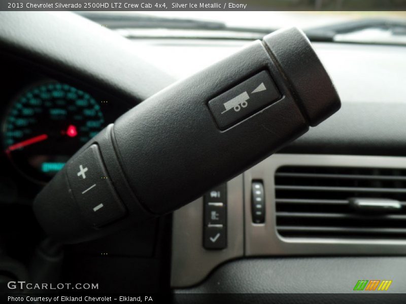 Silver Ice Metallic / Ebony 2013 Chevrolet Silverado 2500HD LTZ Crew Cab 4x4