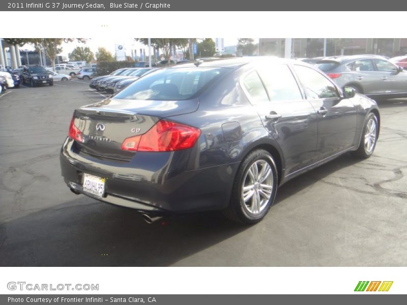 Blue Slate / Graphite 2011 Infiniti G 37 Journey Sedan