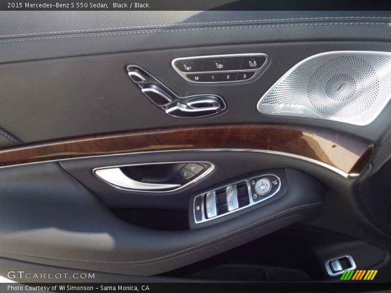 Black / Black 2015 Mercedes-Benz S 550 Sedan