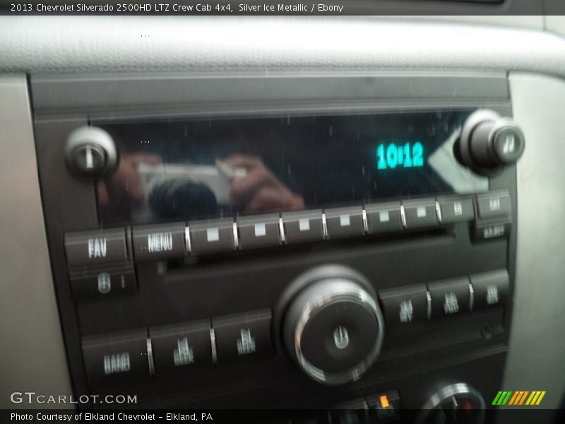 Silver Ice Metallic / Ebony 2013 Chevrolet Silverado 2500HD LTZ Crew Cab 4x4