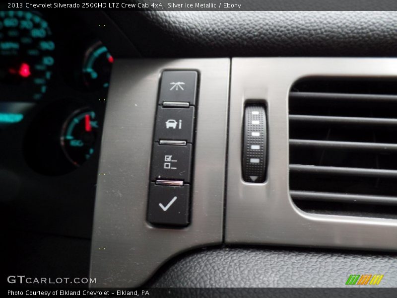 Silver Ice Metallic / Ebony 2013 Chevrolet Silverado 2500HD LTZ Crew Cab 4x4