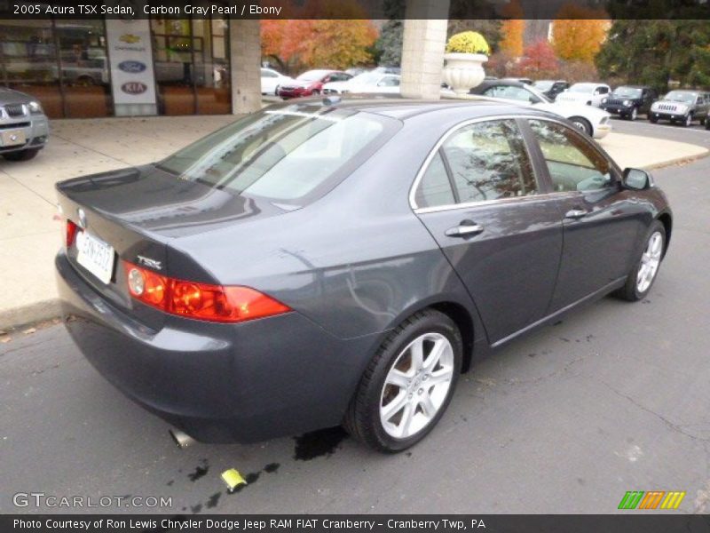 Carbon Gray Pearl / Ebony 2005 Acura TSX Sedan