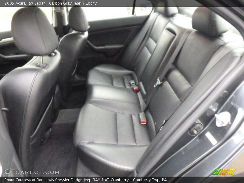Carbon Gray Pearl / Ebony 2005 Acura TSX Sedan