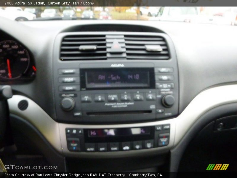 Carbon Gray Pearl / Ebony 2005 Acura TSX Sedan