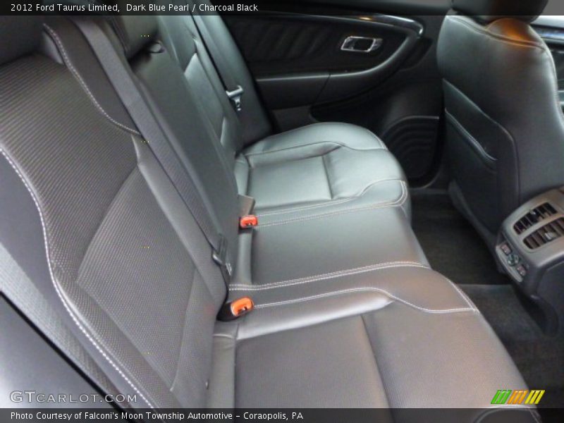 Dark Blue Pearl / Charcoal Black 2012 Ford Taurus Limited
