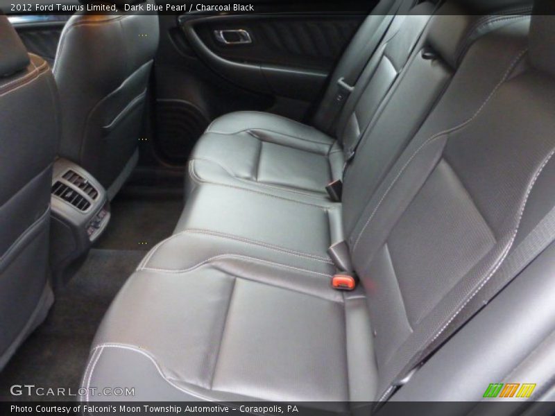 Dark Blue Pearl / Charcoal Black 2012 Ford Taurus Limited
