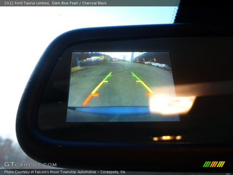 Dark Blue Pearl / Charcoal Black 2012 Ford Taurus Limited