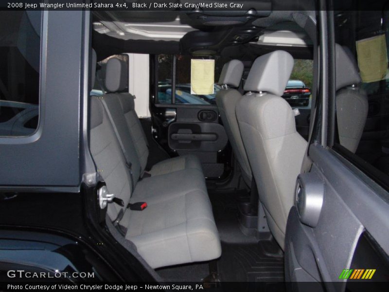 Black / Dark Slate Gray/Med Slate Gray 2008 Jeep Wrangler Unlimited Sahara 4x4