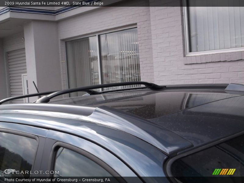 Slate Blue / Beige 2009 Hyundai Santa Fe Limited 4WD