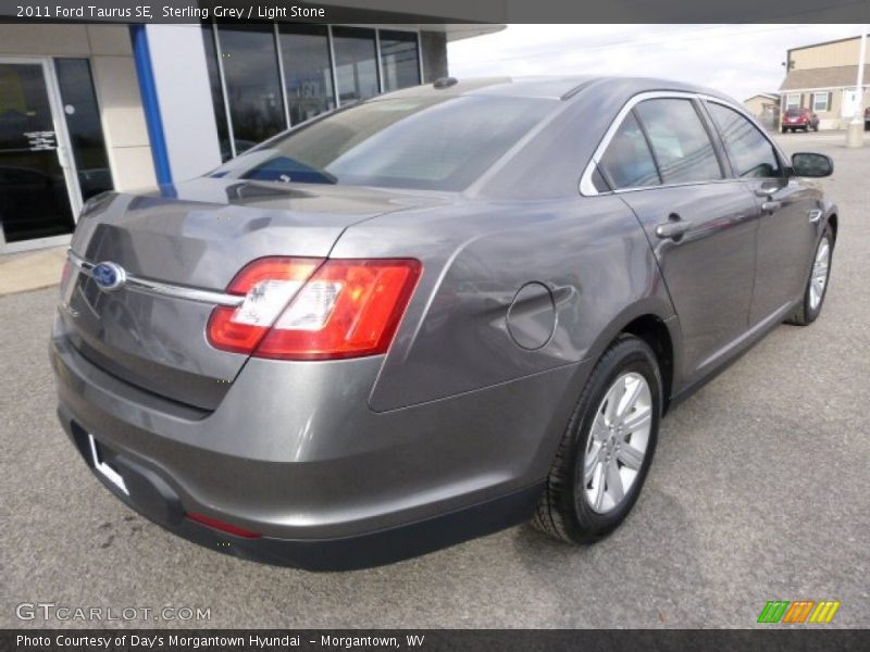 Sterling Grey / Light Stone 2011 Ford Taurus SE