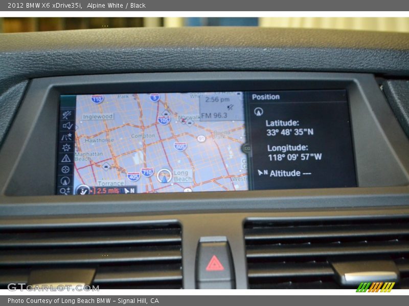 Alpine White / Black 2012 BMW X6 xDrive35i