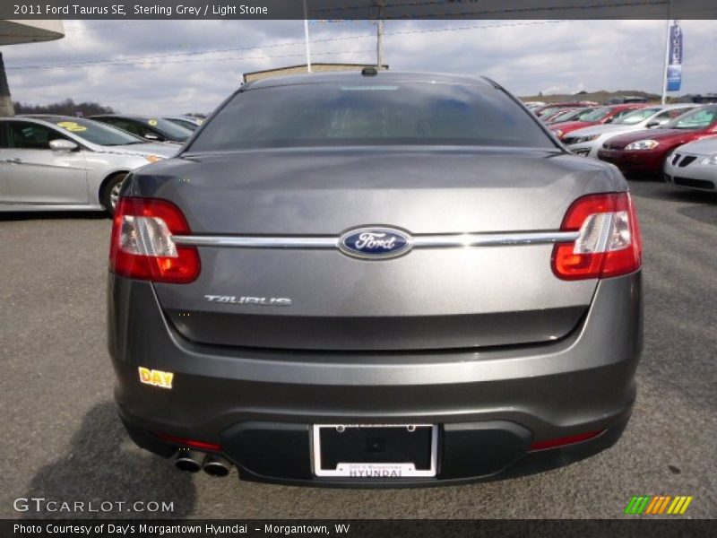 Sterling Grey / Light Stone 2011 Ford Taurus SE