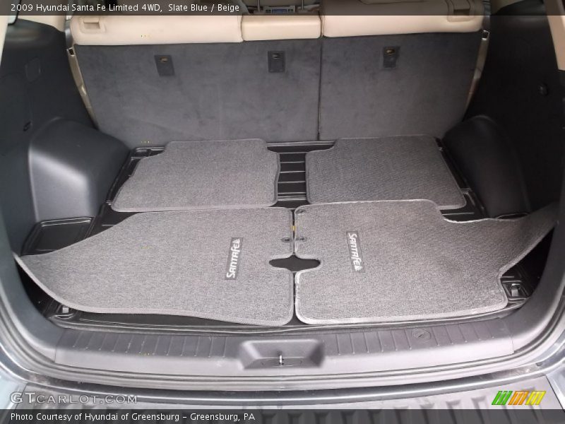 Slate Blue / Beige 2009 Hyundai Santa Fe Limited 4WD