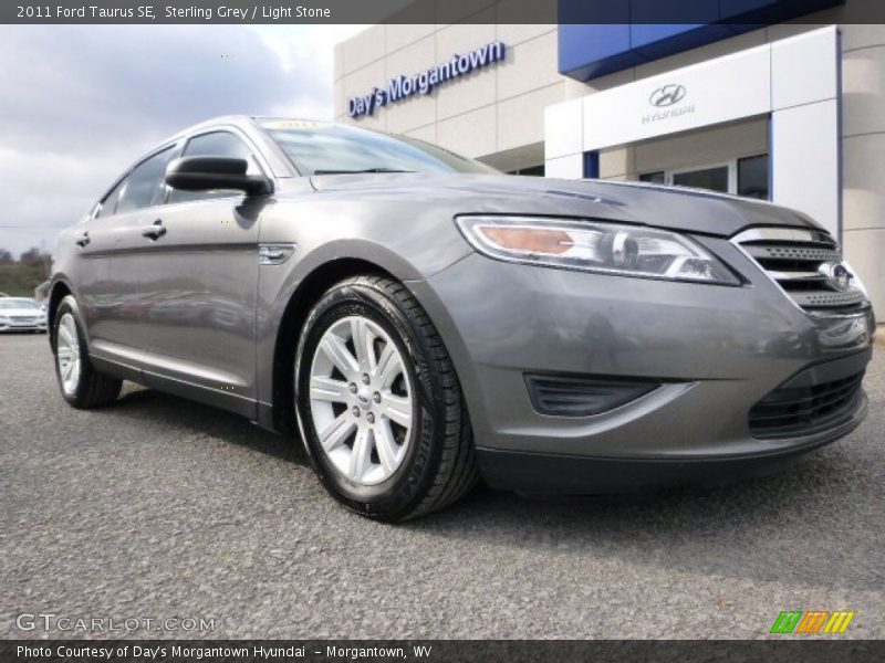 Sterling Grey / Light Stone 2011 Ford Taurus SE