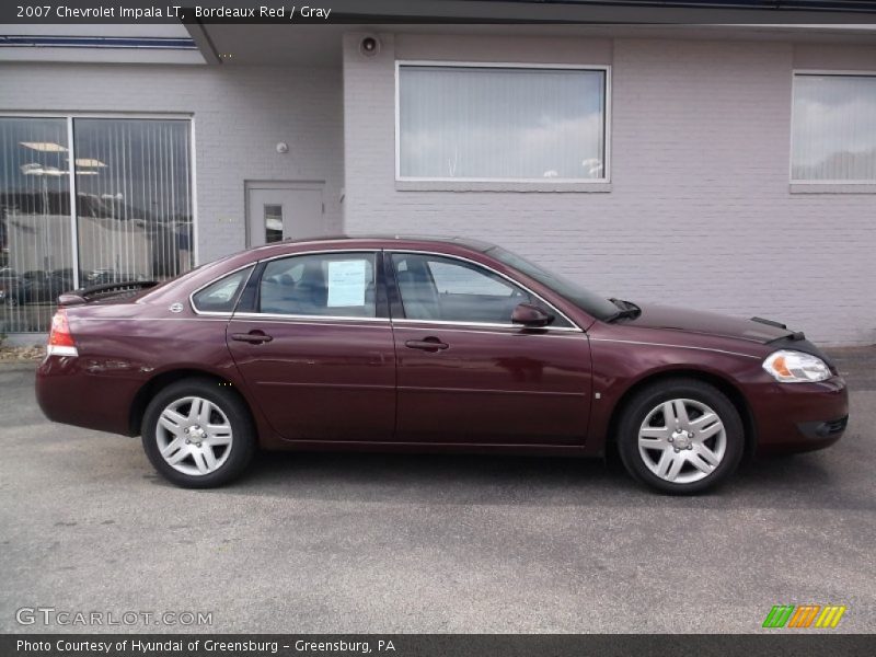 Bordeaux Red / Gray 2007 Chevrolet Impala LT