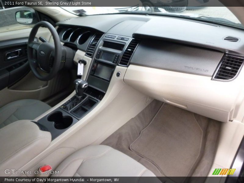 Sterling Grey / Light Stone 2011 Ford Taurus SE