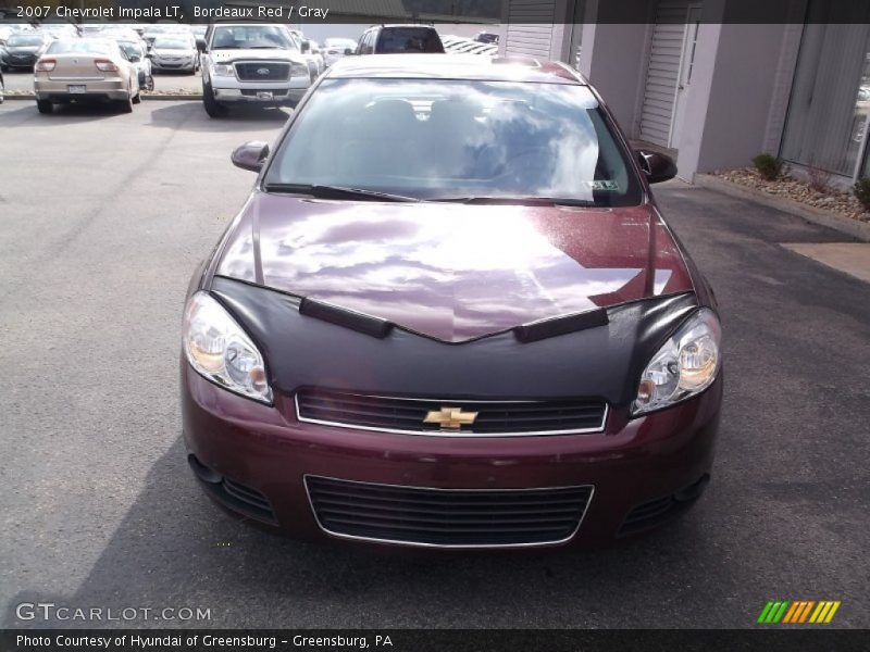Bordeaux Red / Gray 2007 Chevrolet Impala LT