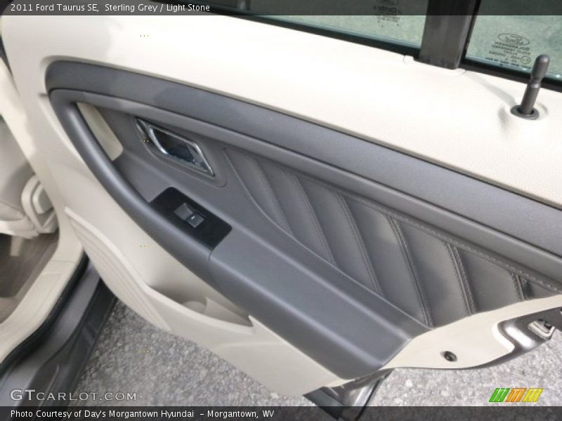 Sterling Grey / Light Stone 2011 Ford Taurus SE