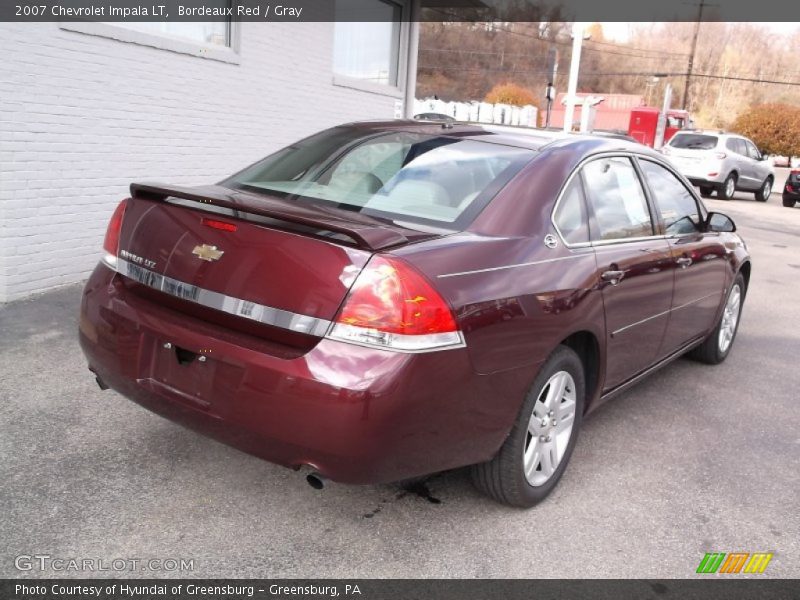 Bordeaux Red / Gray 2007 Chevrolet Impala LT