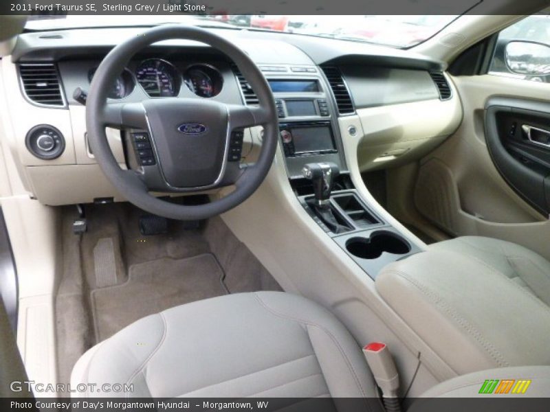 Sterling Grey / Light Stone 2011 Ford Taurus SE